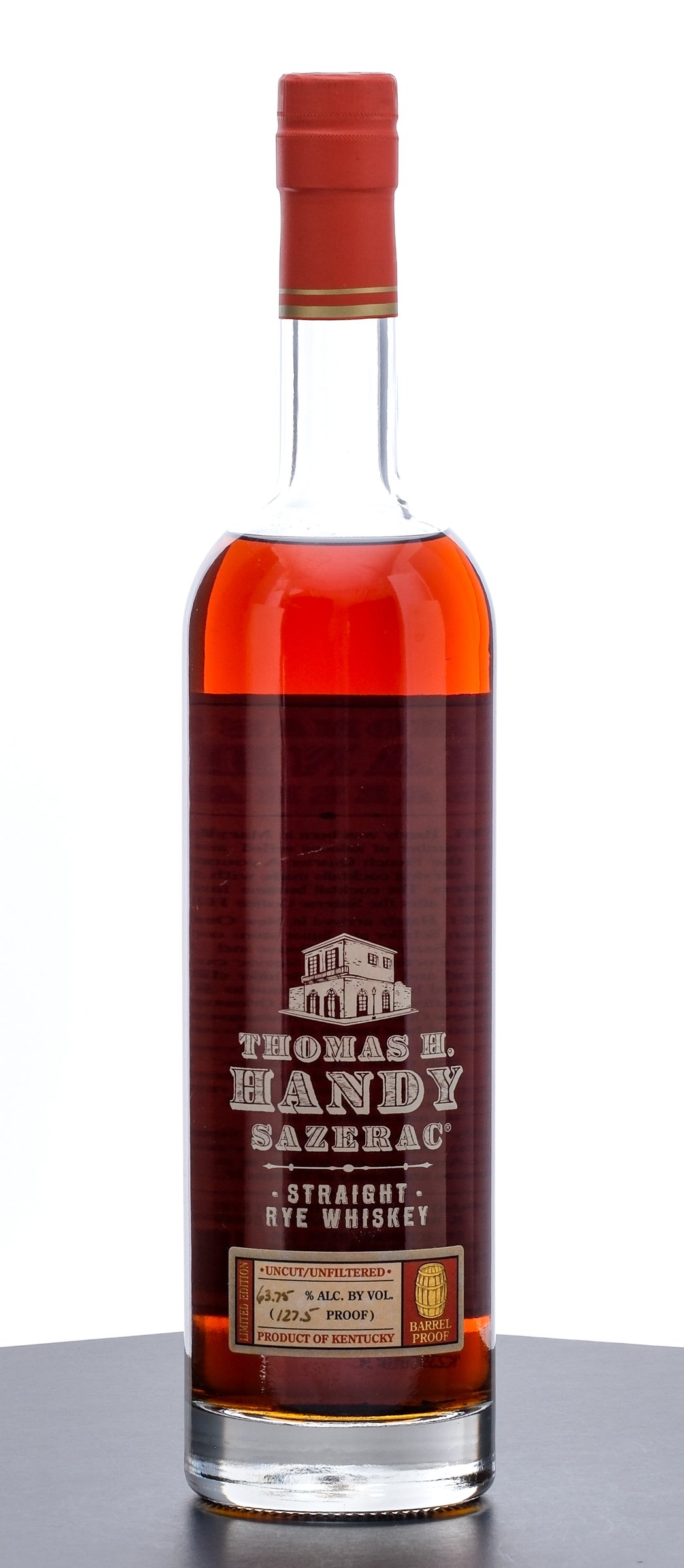 Thomas H. Handy Sazerac Limited Edition Barrel Proof Straight Rye 2008