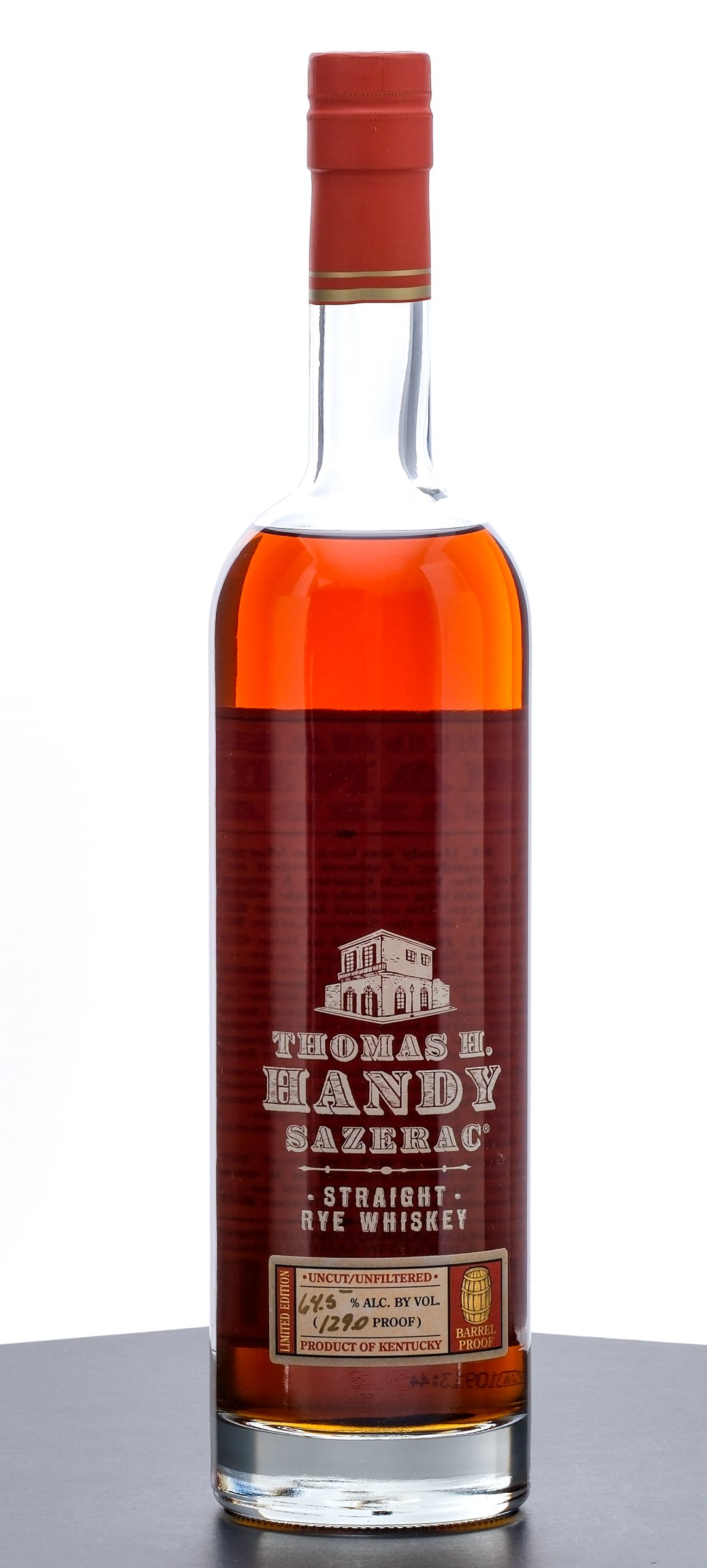 Thomas H. Handy Sazerac Limited Edition Barrel Proof Straight Rye 2009