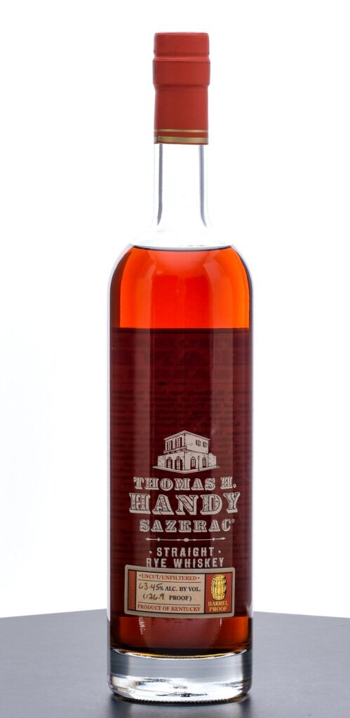Thomas H. Handy Sazerac Limited Edition Barrel Proof Straight Rye 2010