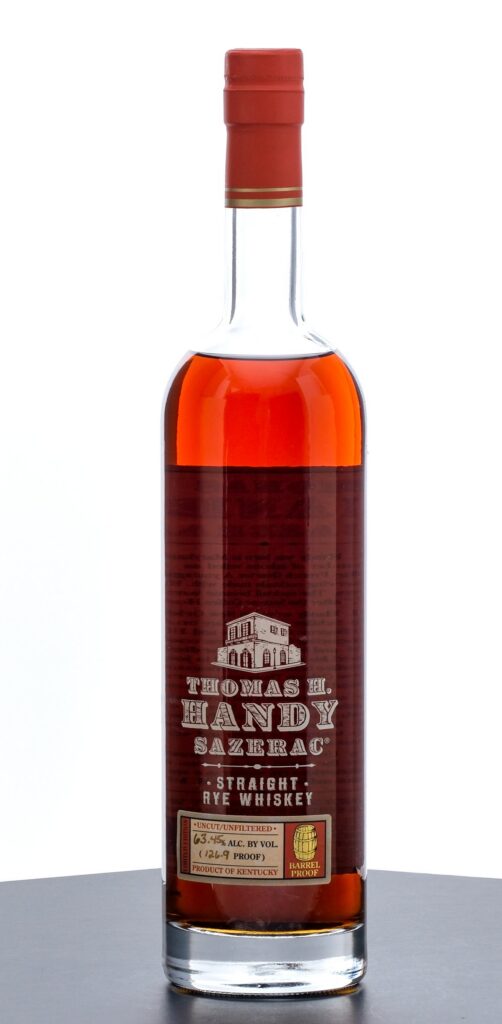 Thomas H. Handy Sazerac Limited Edition Barrel Proof Straight Rye 2010
