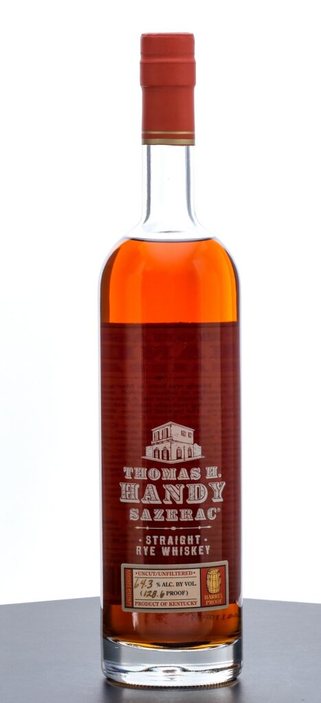 Thomas H. Handy Sazerac Limited Edition Barrel Proof Straight Rye 2011