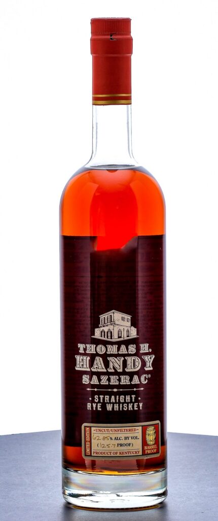 Thomas H Handy Sazerac Limited Edition Barrel Proof Straight Rye 2019