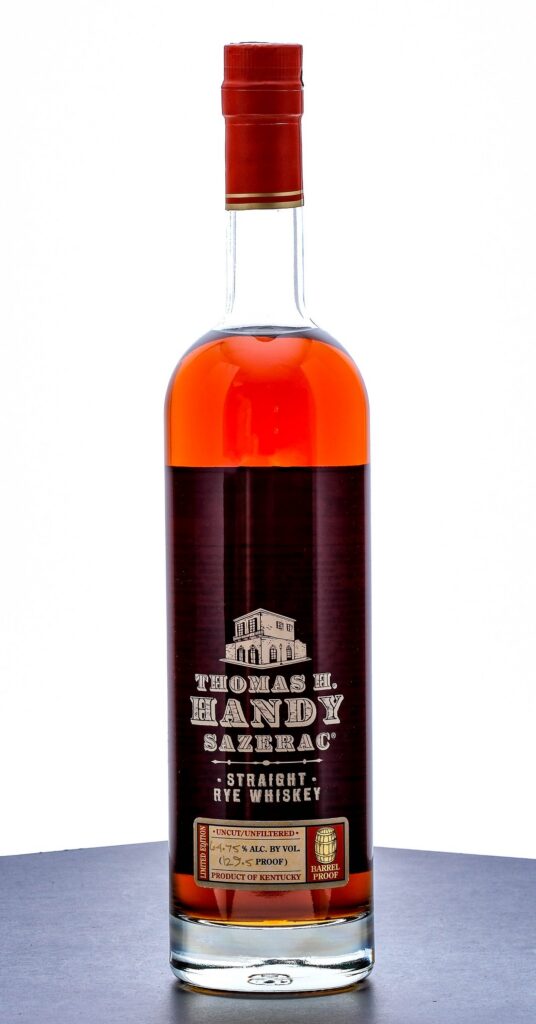Thomas H Handy Sazerac Limited Edition Barrel Proof Straight Rye 2021