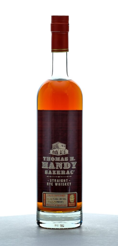Thomas H. Handy Sazerac Limited Edition Barrel Proof Straight Rye 2022