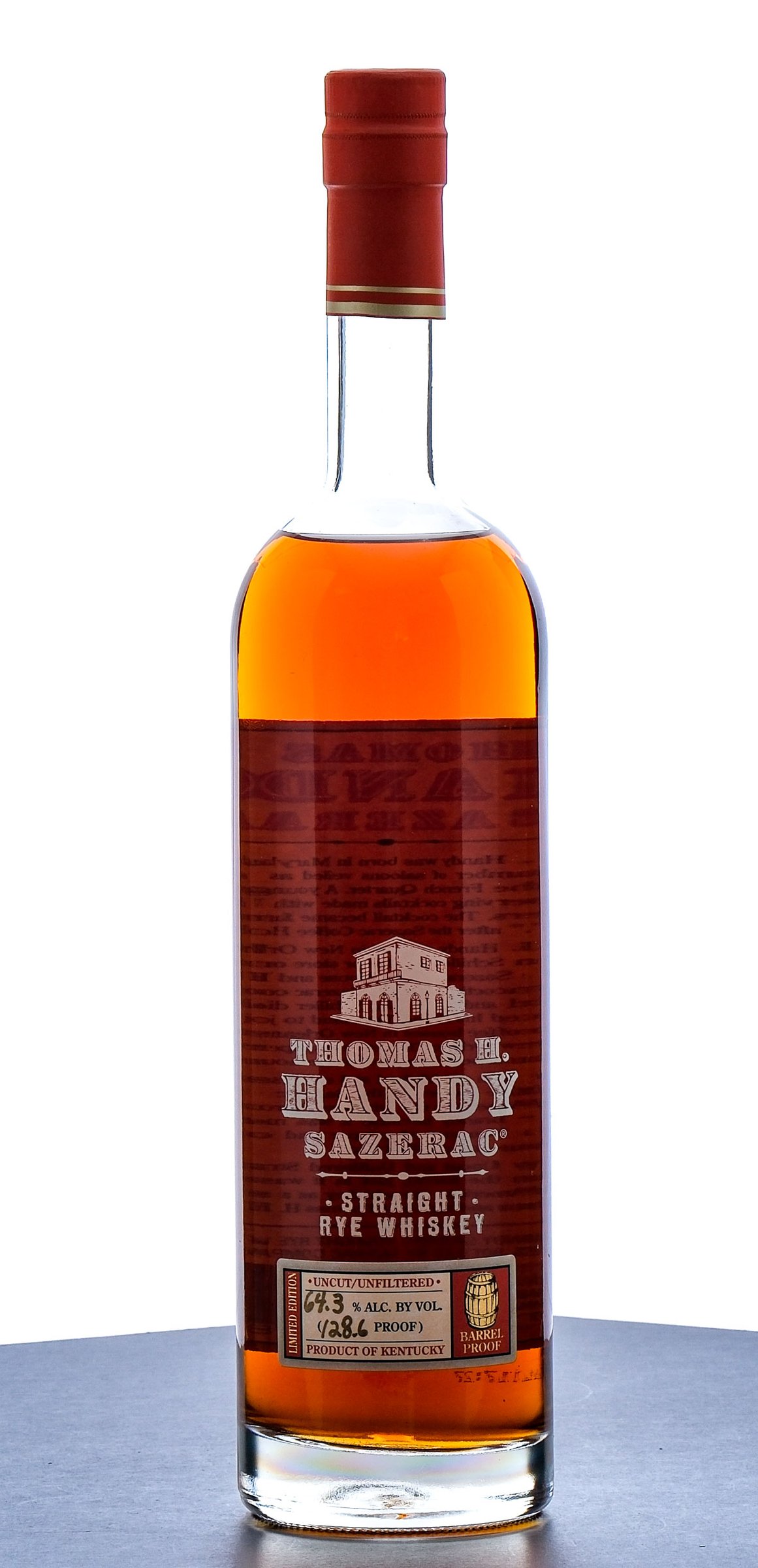 Thomas H. Handy Sazerac Straight Rye 2011 Release