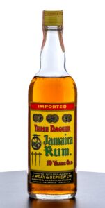 Three Dagger 10 Year Jamaica Rum Vintage Bottle