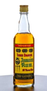 Three Dagger 10 Year Jamaica Rum Vintage Bottle