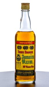 Three Dagger 10 Year Jamaica Rum Vintage Bottle