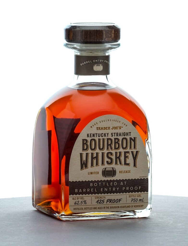 Trader Joe's Limited Edition Barrel Entry Proof Straight Bourbon 2021
