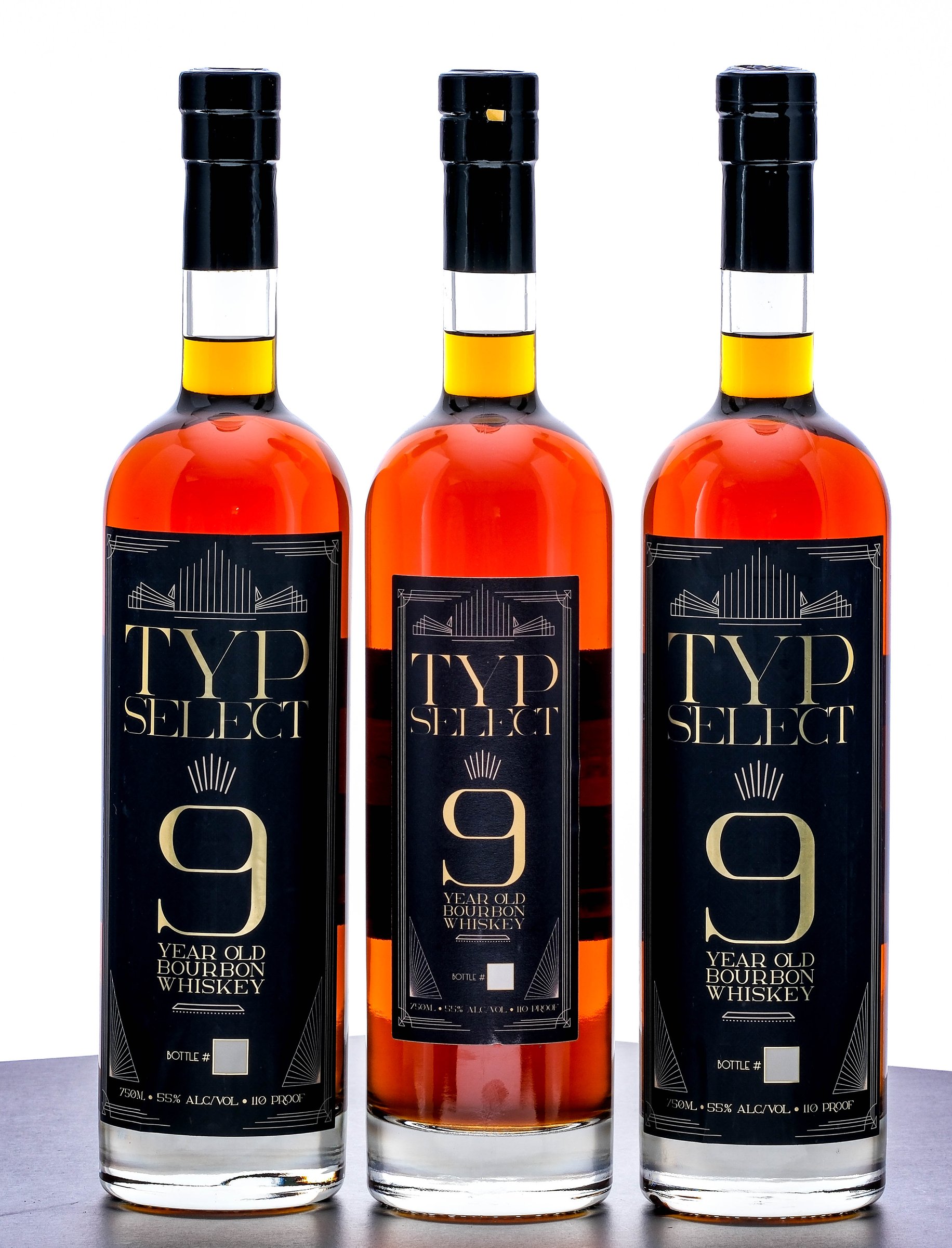 TYP Select 9 Year Bourbon Group (3 Bottles)