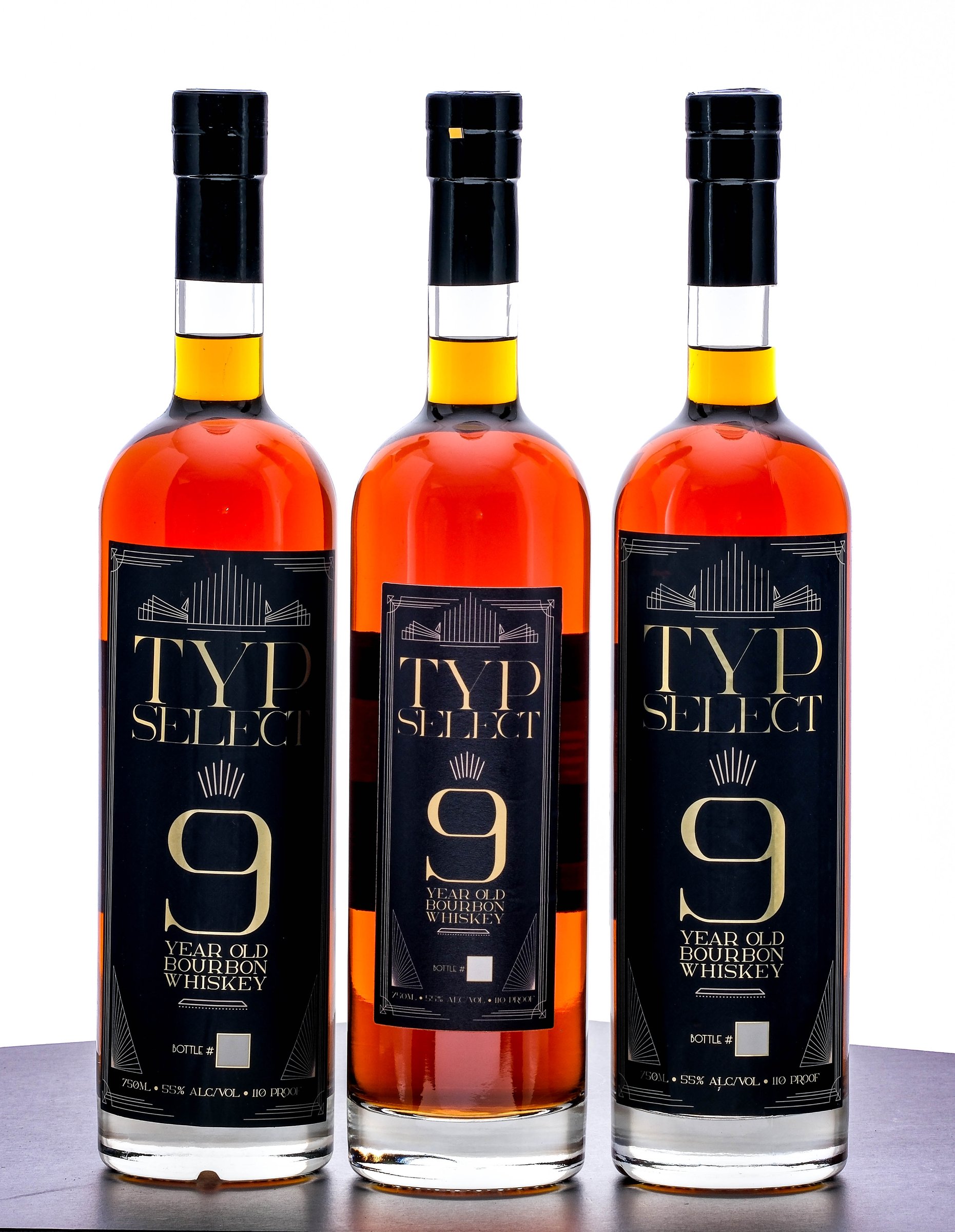 TYP Select 9 Year Bourbon Group (3 Bottles)