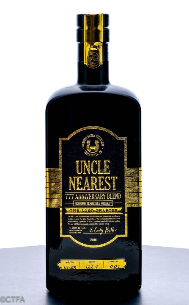 Uncle Nearest 777 Anniversary Blend "The Lost Chapter" Premium Tennessee Whiskey