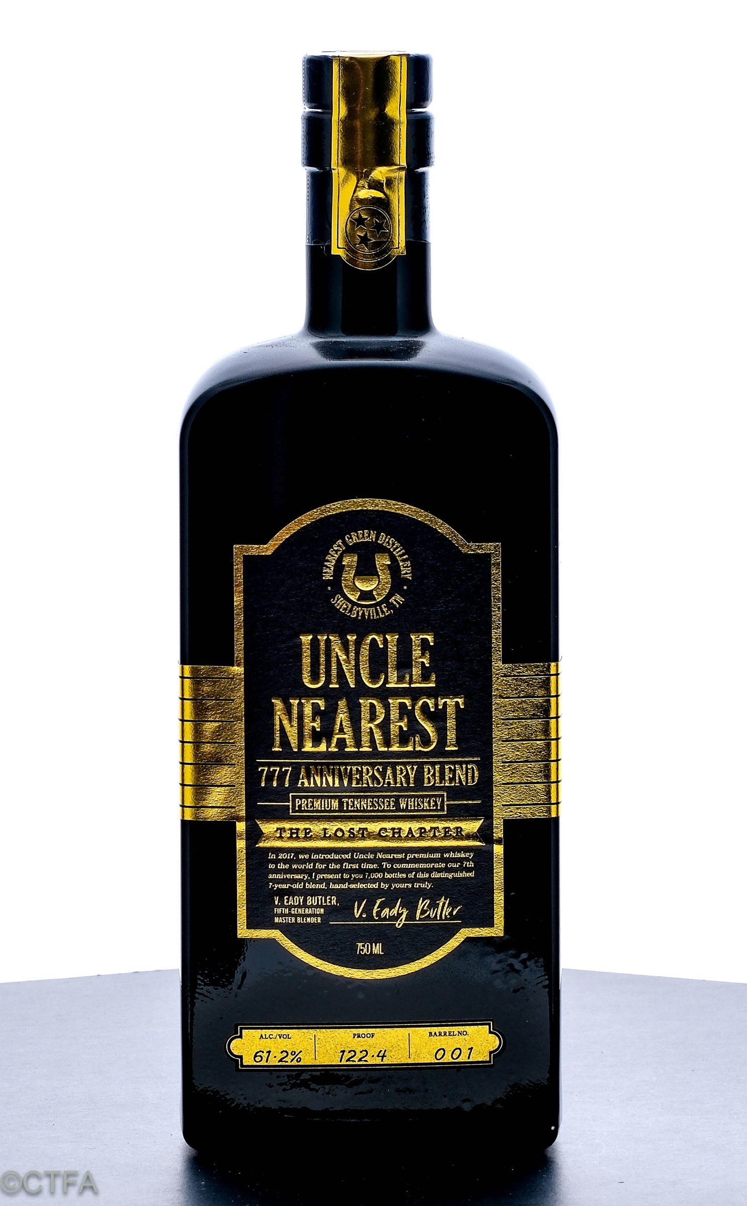 Uncle Nearest 777 Anniversary Blend "The Lost Chapter" Premium Tennessee Whiskey