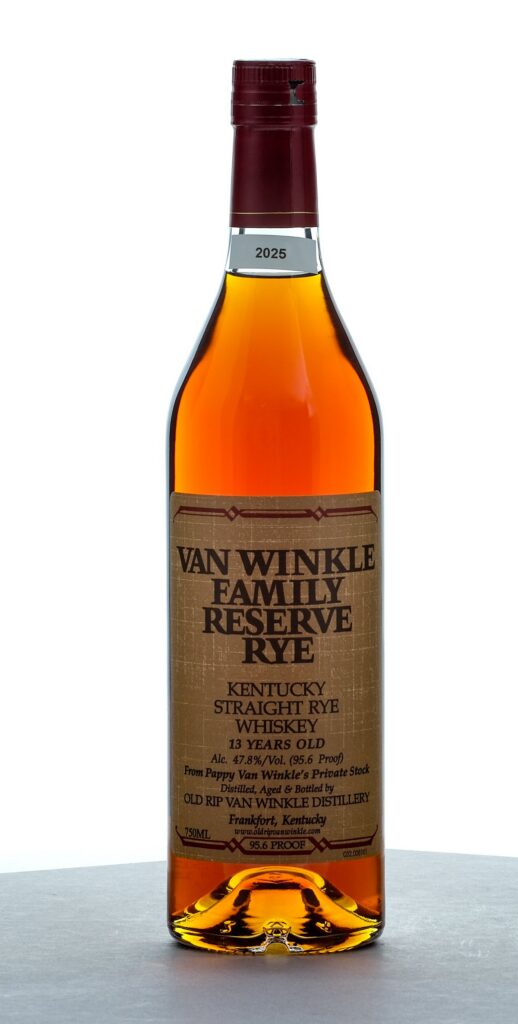Van Winkle Family Reserve 13 Year Straight Rye 2025