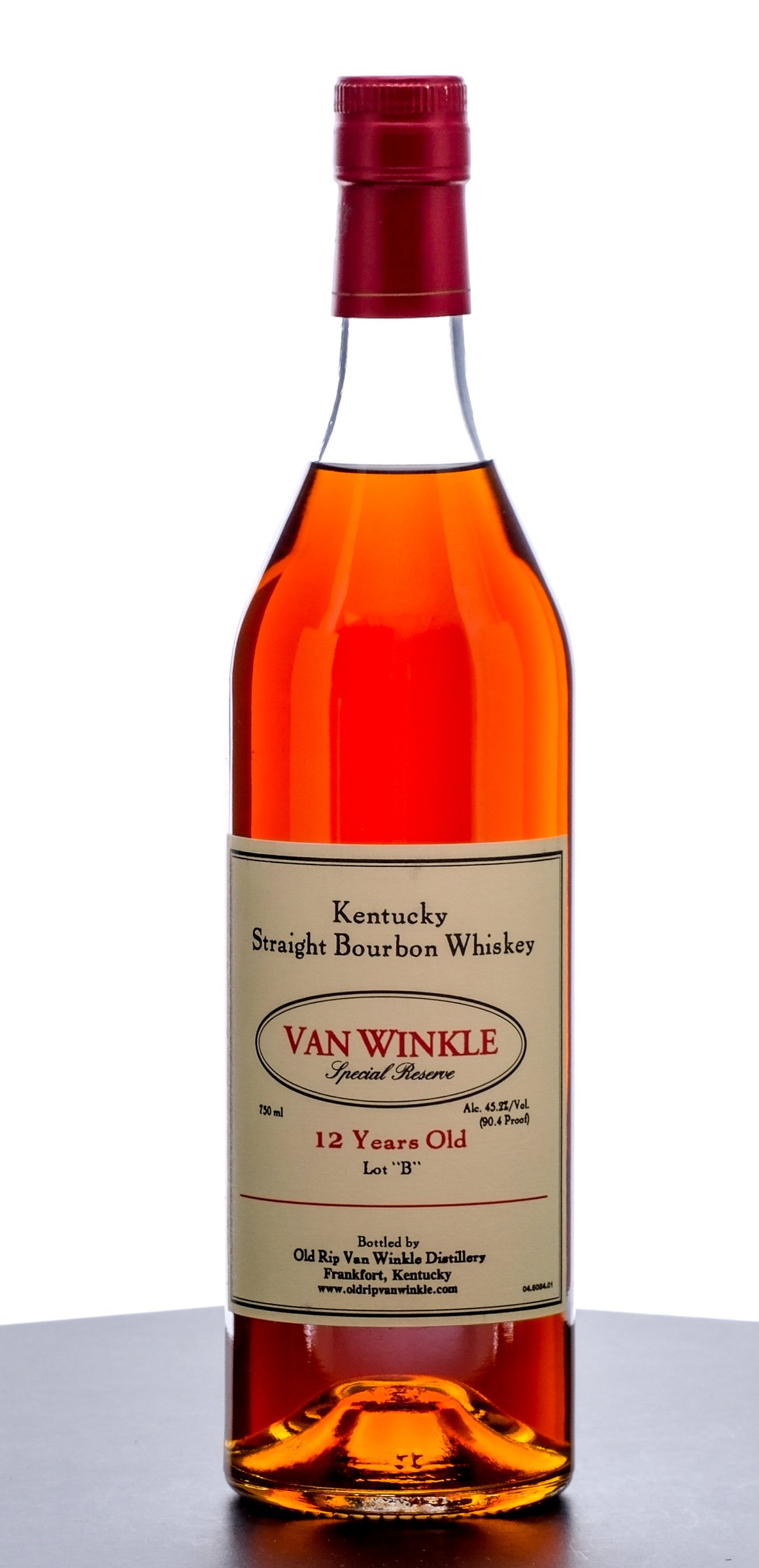Van Winkle Special Reserve 12 Year Straight Bourbon Lot "B" 2012