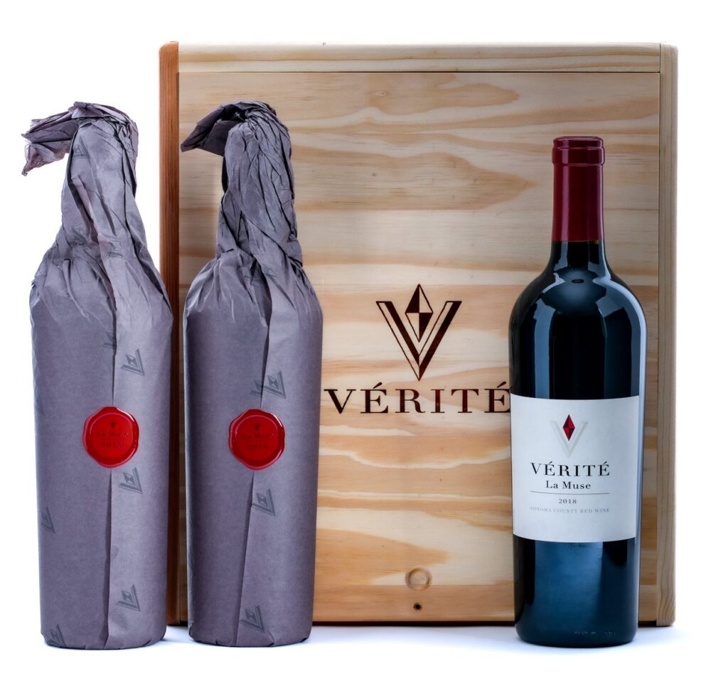 Verite La Muse Sonoma Red Wine 2018 (Case of 3 Bottles)