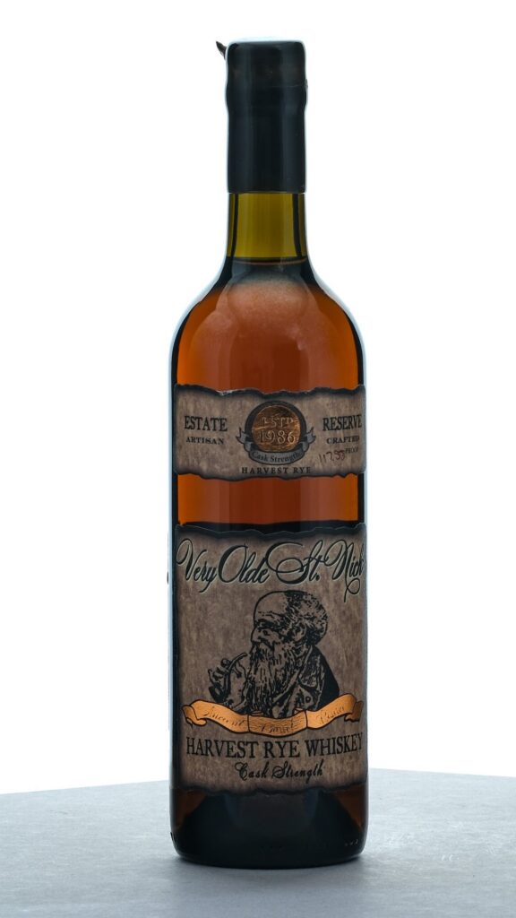 Very Olde St. Nick Estate Ancient Barrel Reserve Cask Strength Harvest Rye
