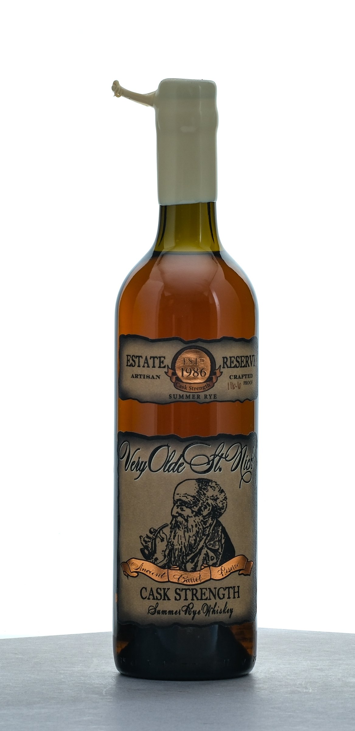Very Olde St. Nick Estate Reserve Cask Strength Summer Rye
