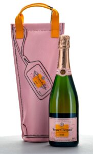 Veuve Clicquot Brut Rosé Champagne in Shopping Bag