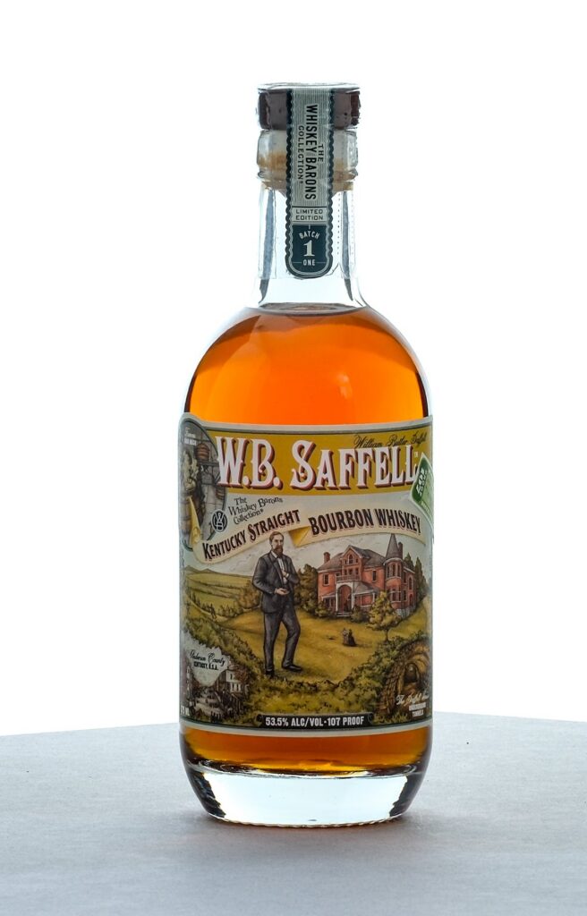 W.B. Saffell (Whiskey Barons Collection) Straight Bourbon Batch 1 375ml