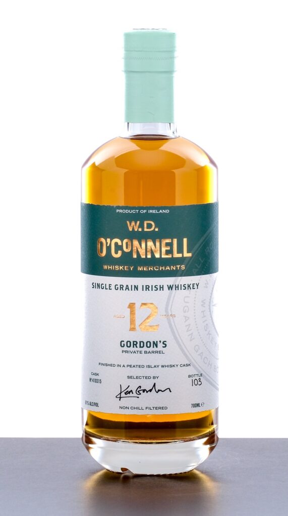 W.D. O'Connell 12 Year Private Barrel Single Grain Irish Whiskey