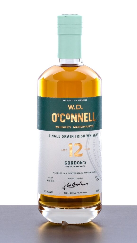 W.D. O'Connell 12 Year Private Barrel Single Grain Irish Whiskey