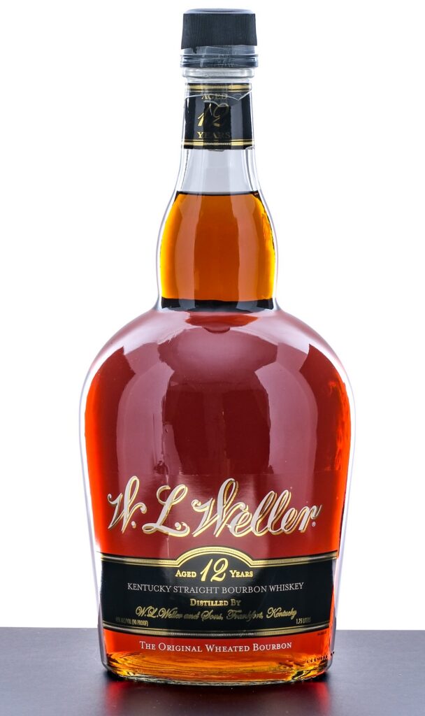 W. L. Weller 12 Year Bourbon 1.75 Liter Squat Bottle