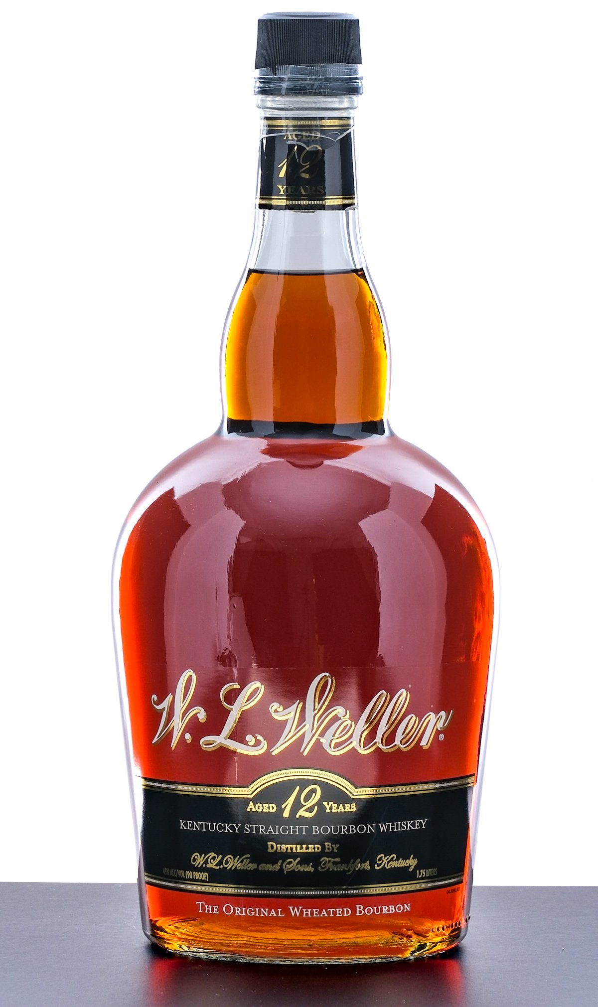 W. L. Weller 12 Year Bourbon 1.75 Liter Squat Bottle