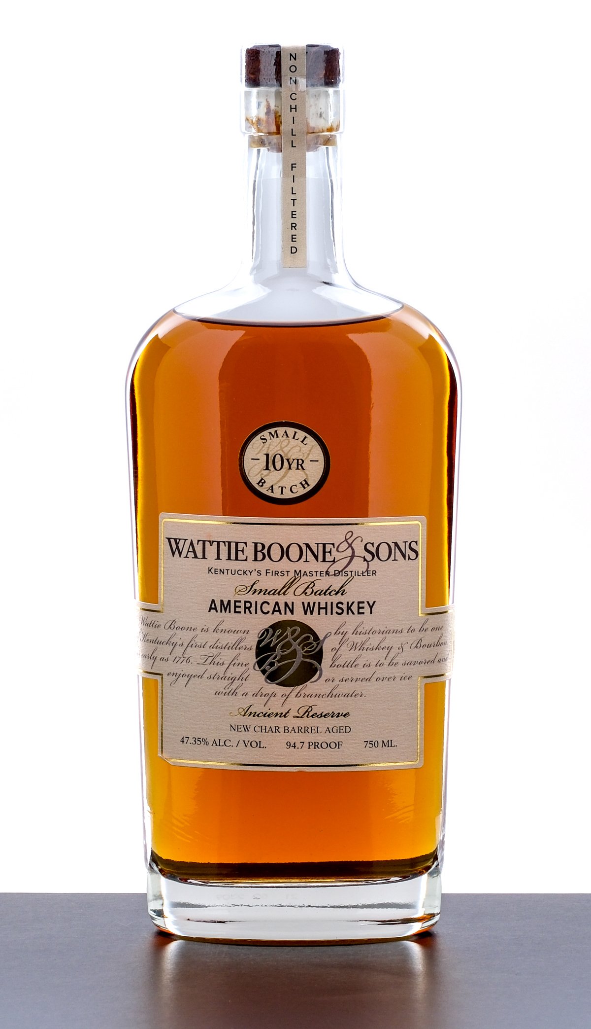 Wattie Boone Ancient Release 10 Year Small Batch Whiskey