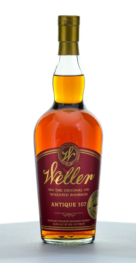 Weller Antique 107 Burlington Wine & Spirits Sazerac Barrel Select Straight Bourbon 2024