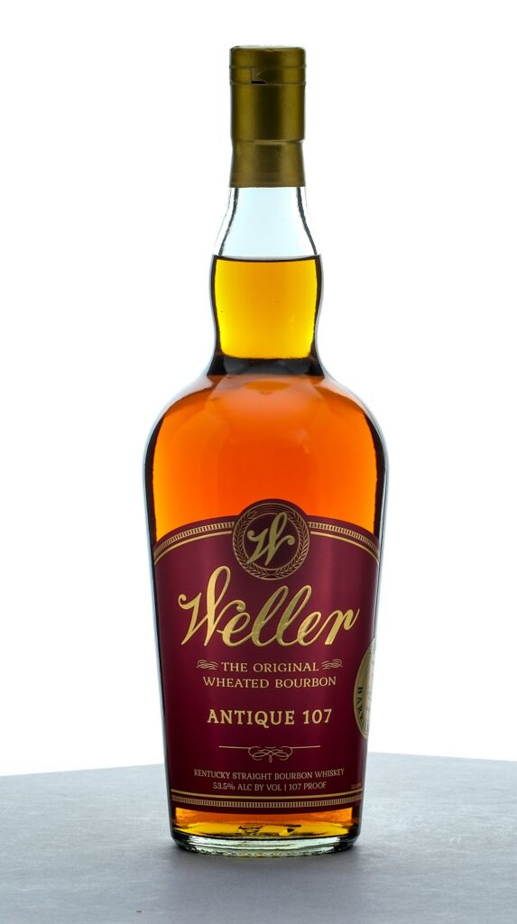 Weller Antique 107 Conti's Wines & Spirits Sazerac Barrel Select Straight Wheated Bourbon 2024