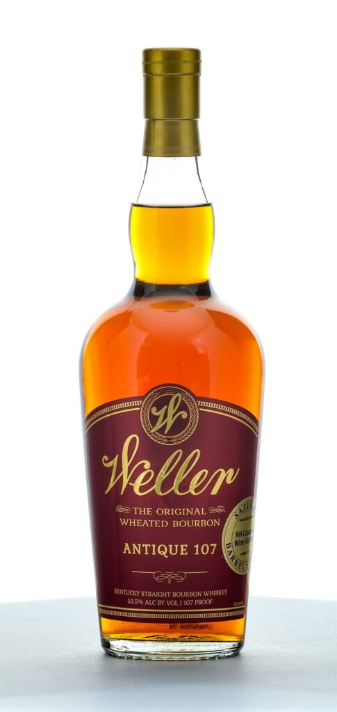 Weller Antique 107 NH Liquor & Wine Outlets Sazerac Barrel Select Straight Bourbon 2024