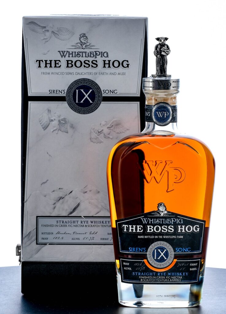 Whistle Pig The Boss Hog IX Siren's Song Straight Rye Whiskey (2022)