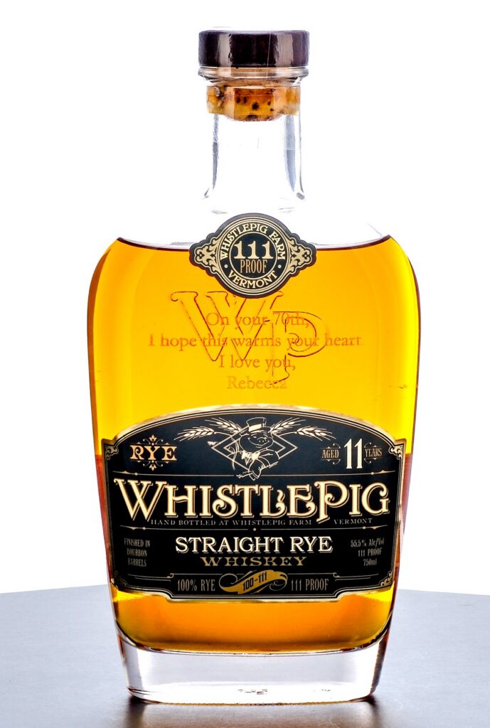 WhistlePig 11 Year 111 Proof Straight Rye