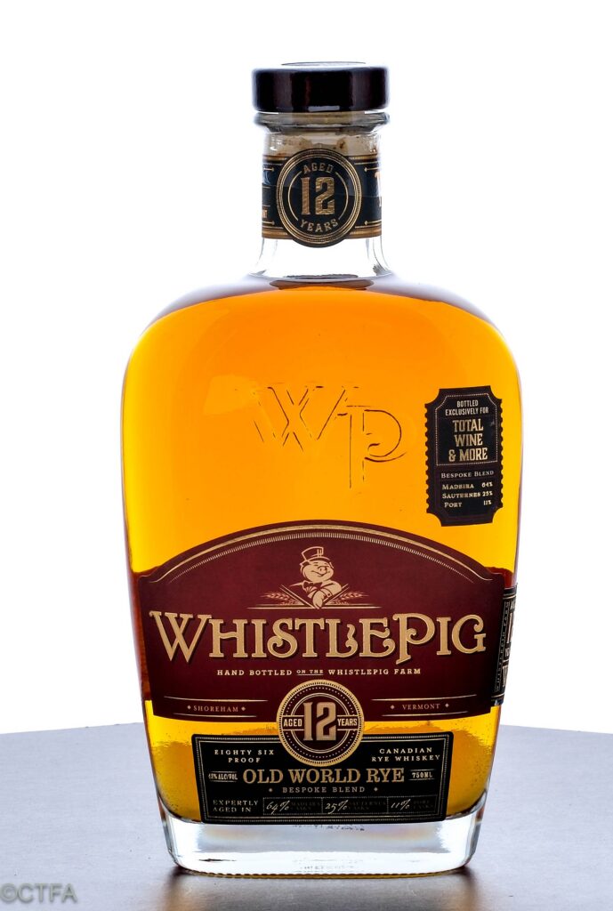 WhistlePig 12 Year Old Bespoke Blend Straight Rye Whiskey