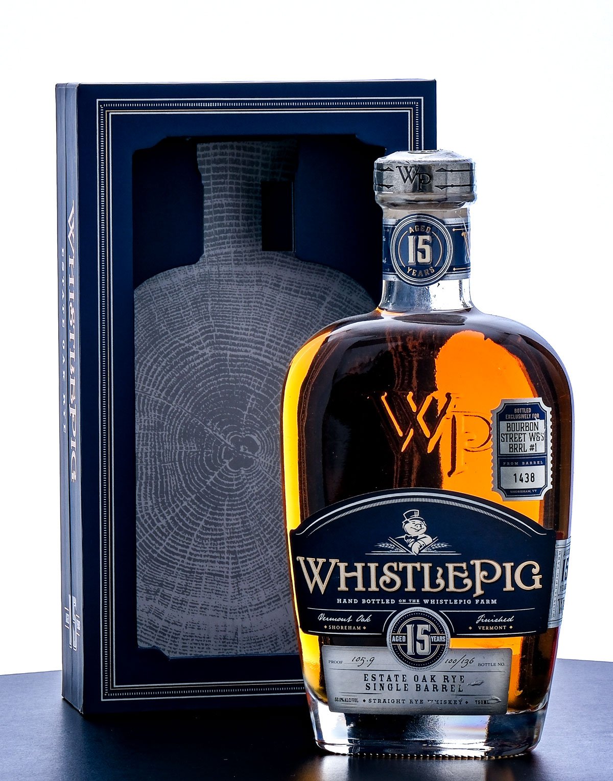 WhistlePig 15 Year Old Estate Oak Single Barrel Rye 2020