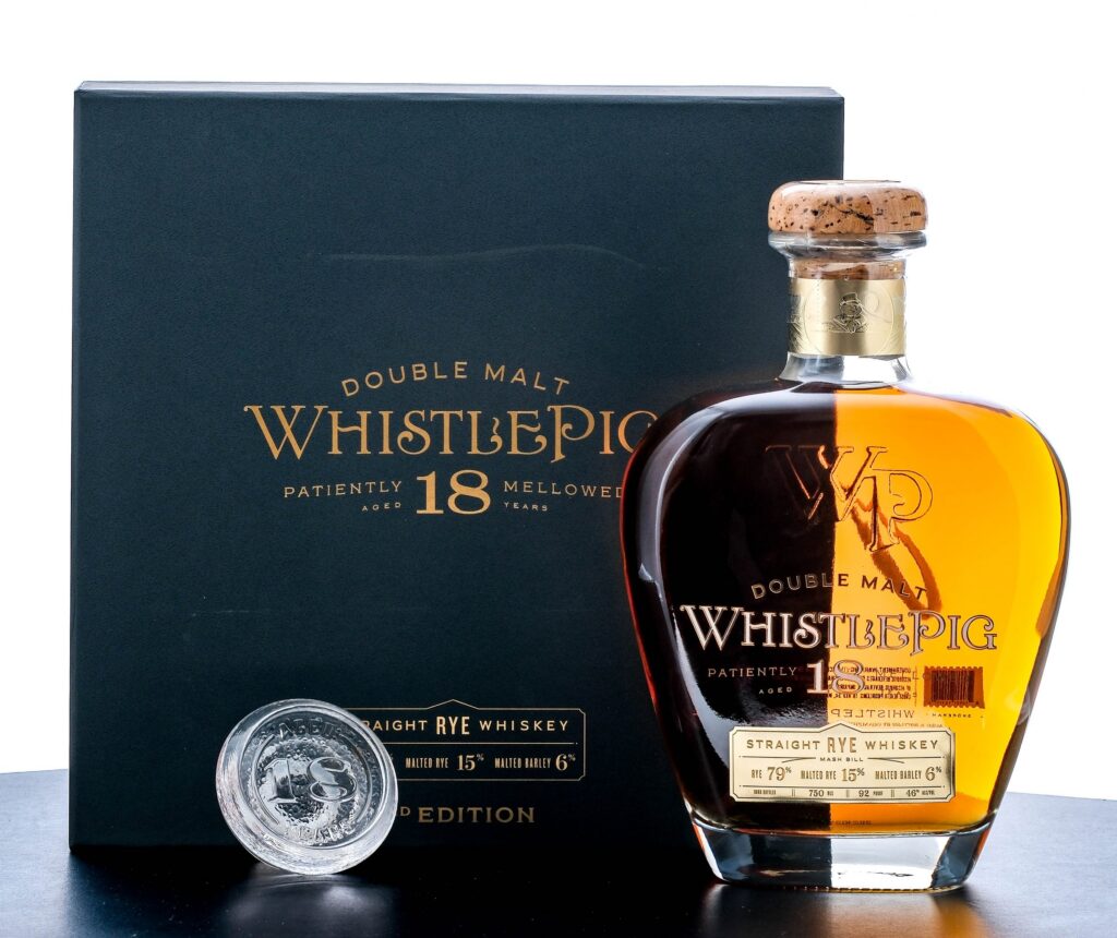 WhistlePig 3rd Edition 18 Year Single Barrel Double Malt Straight Rye