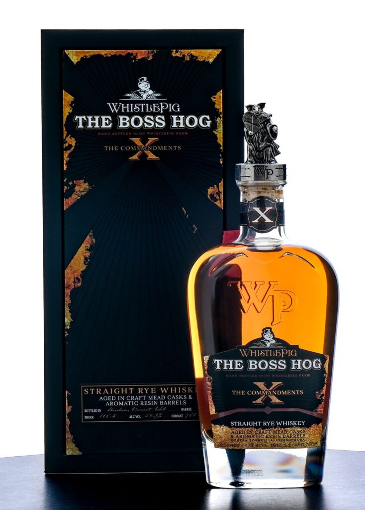 WhistlePig Boss Hog "The X Commandments" Rye 2023