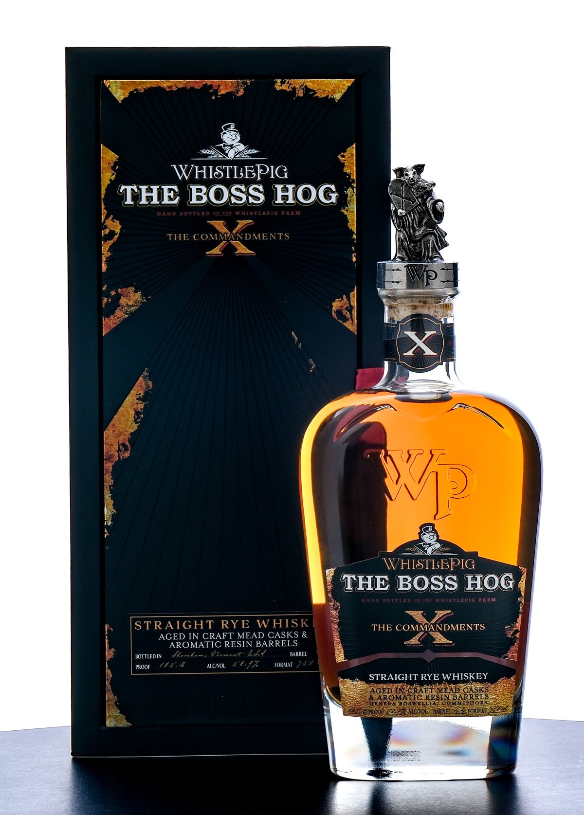WhistlePig Boss Hog "The X Commandments" Rye 2023