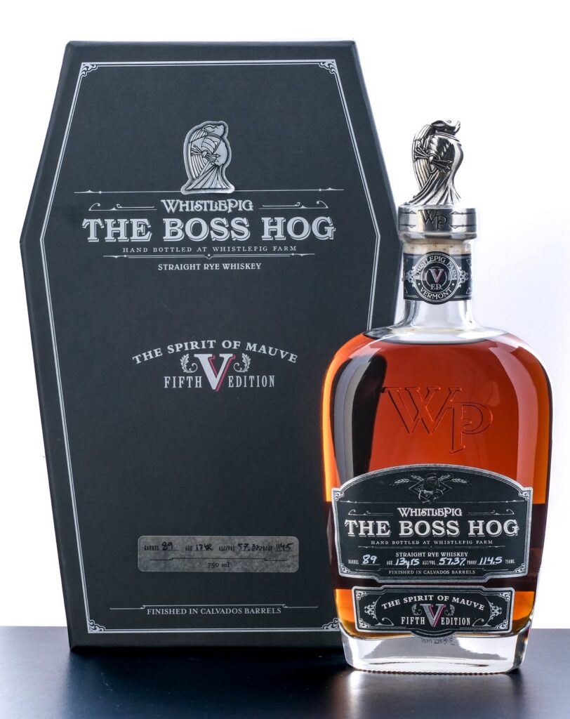 WhistlePig Boss Hog V Spirit of Mauve 13 Year Straight Rye Whiskey 2018