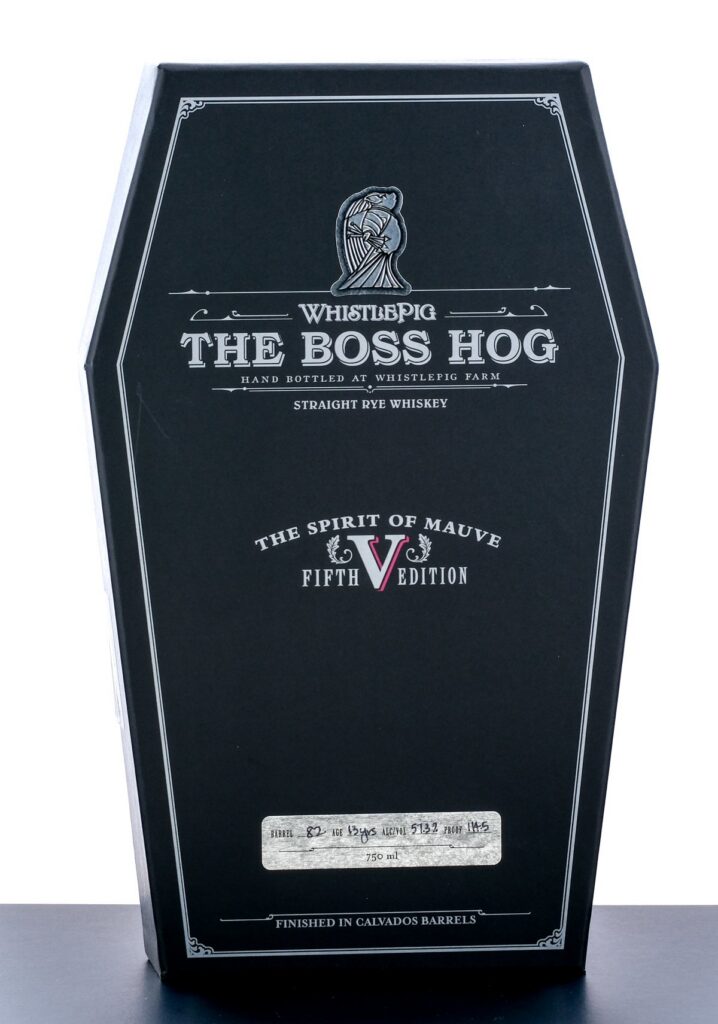WhistlePig Boss Hog V Spirit of Mauve' 13 Year Straight Rye Whiskey 2018