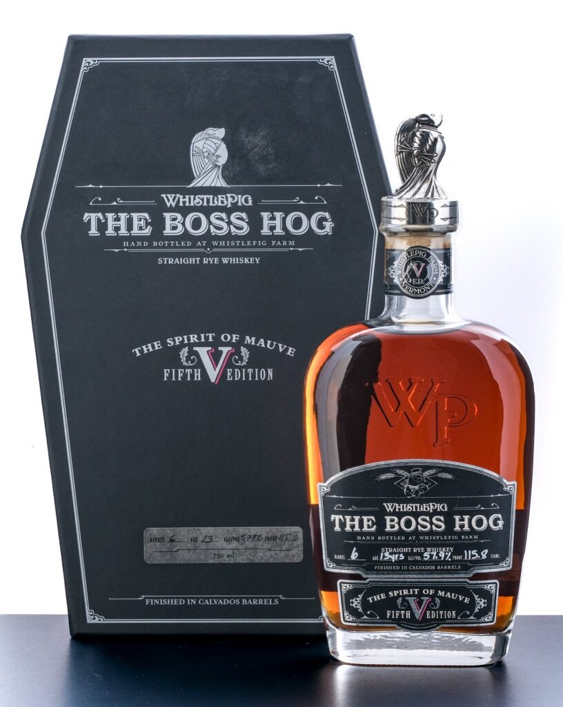 WhistlePig Boss Hog V Spirit of Mauve 13 Year Straight Rye Whiskey 2018