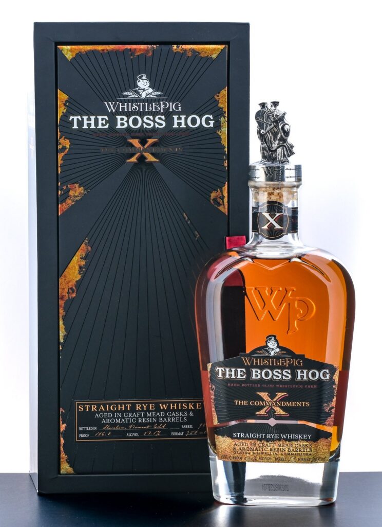WhistlePig Boss Hog X The Commandments Straight Rye Whiskey 2023