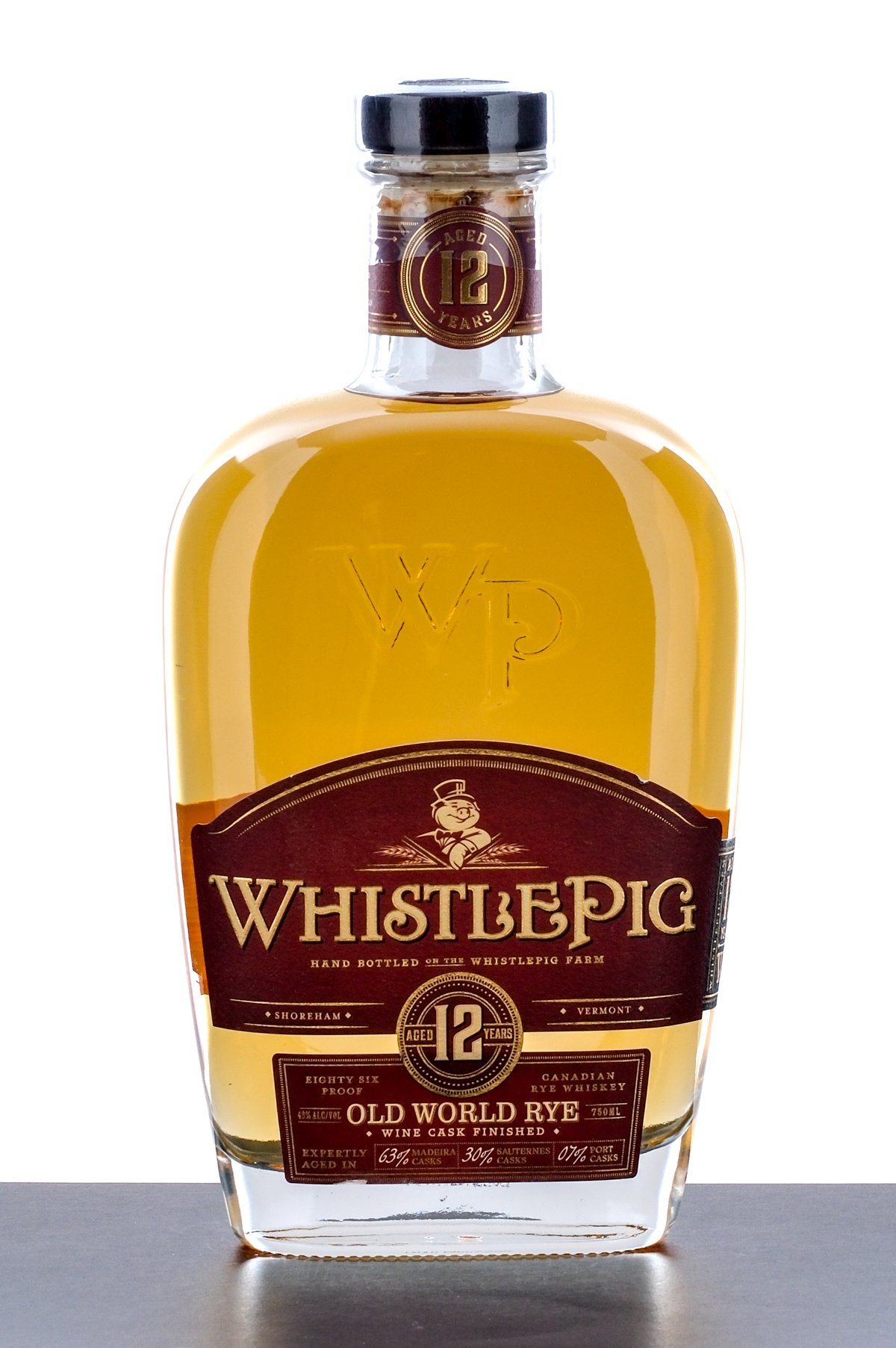 WhistlePig Canadian Old World Rye 12 Year