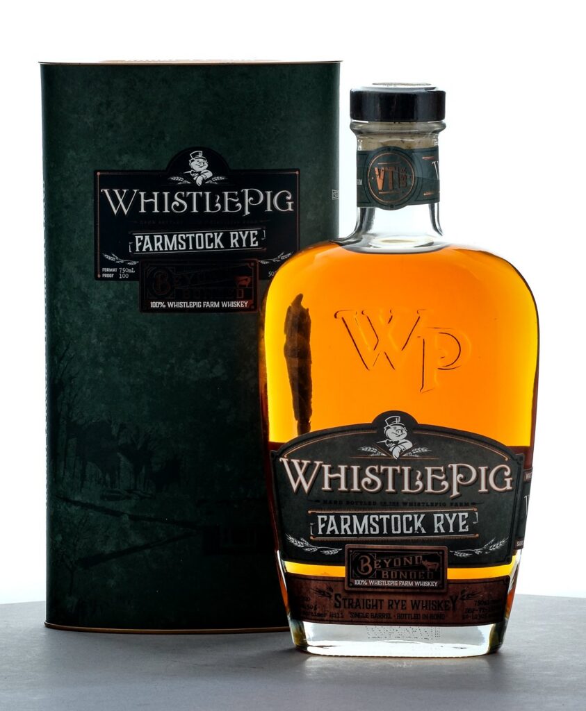 WhistlePig Farmstock Beyond Bonded 4 Year, 2 Month, 29 Days Single Barrel Bottled in Bond Straight Rye