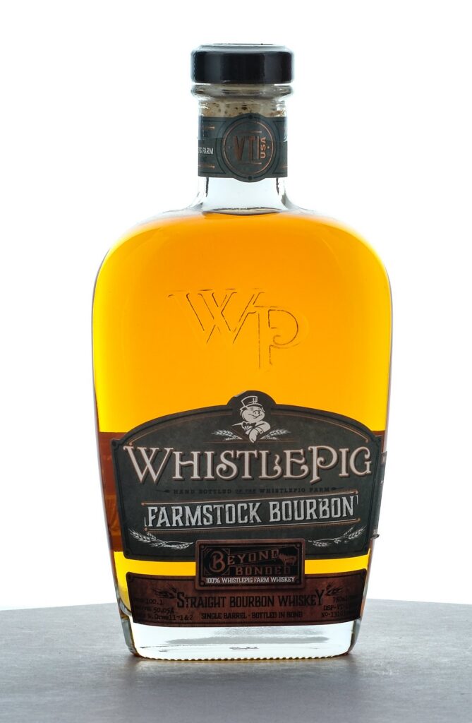 WhistlePig Farmstock Beyond Bonded 4 Year, 8 Month, 14 Day Single Barrel Bottled in Bond Straight Bourbon