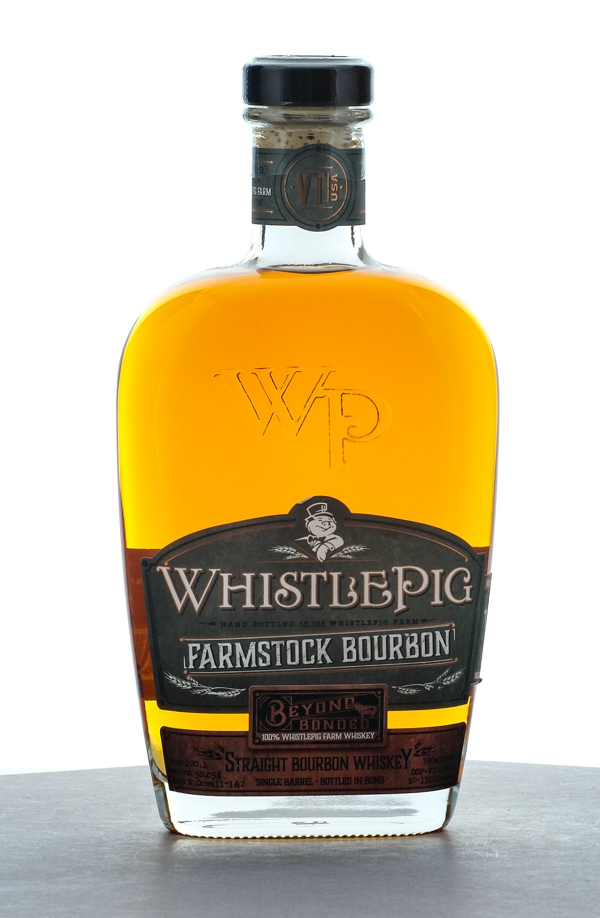 WhistlePig Farmstock Beyond Bonded 4 Year, 8 Month, 14 Day Single Barrel Bottled in Bond Straight Bourbon