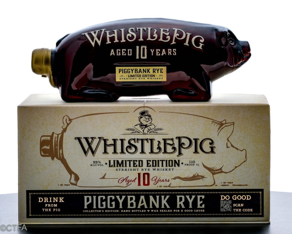 WhistlePig Piggybank Limited Edition 10 Year Old Straight Rye
