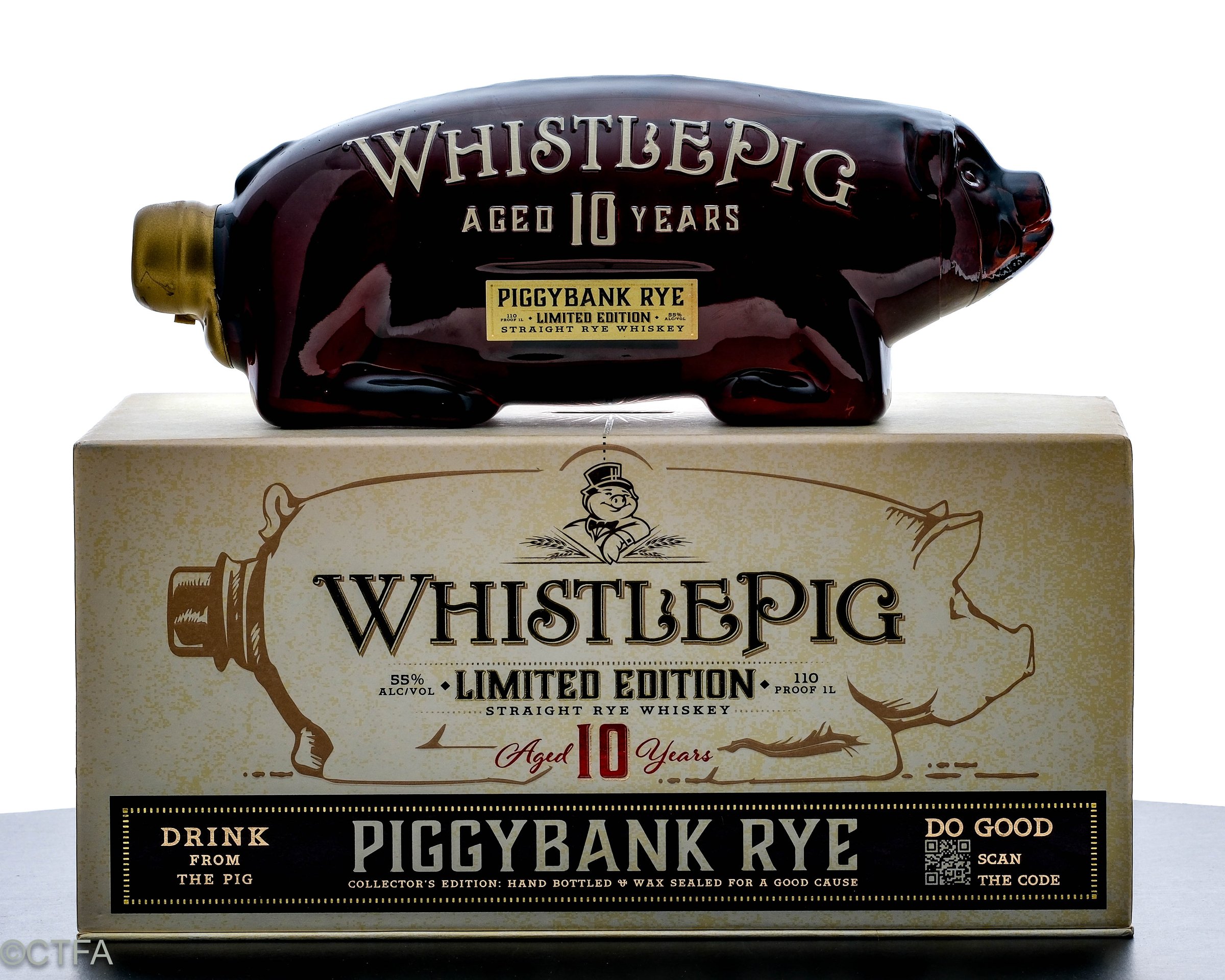 WhistlePig Piggybank Limited Edition 10 Year Old Straight Rye