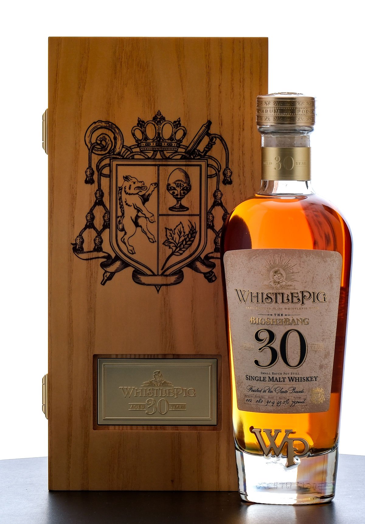 WhistlePig The BigShəBàng 30 Year Single Malt Whiskey